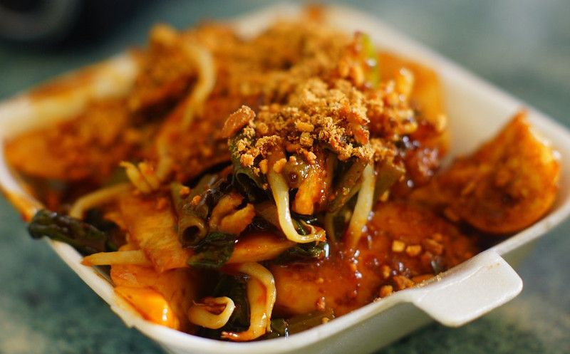 Salad trộn rau quả Rojak